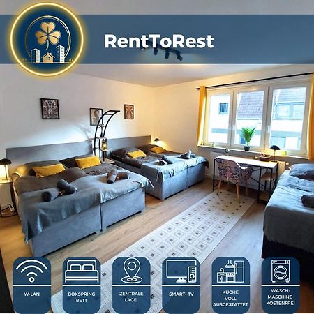 Rtr Essen - Fuer Bis Zu 8 Personen - Voll Ausgestattet - Zentral Limbecker Platz - Messe - Uniklinikum - Smart Tv - Modern Διαμέρισμα Εξωτερικό φωτογραφία