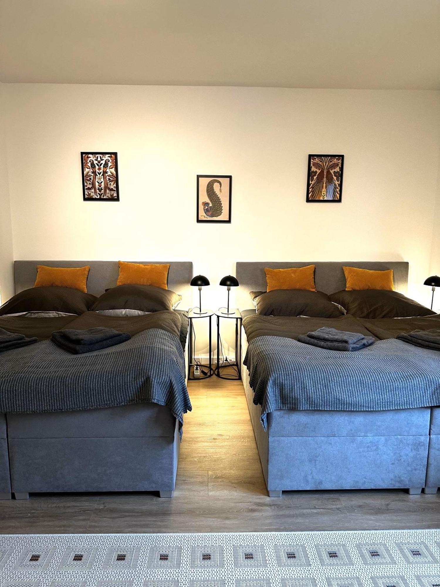 Rtr Essen - Fuer Bis Zu 8 Personen - Voll Ausgestattet - Zentral Limbecker Platz - Messe - Uniklinikum - Smart Tv - Modern Διαμέρισμα Εξωτερικό φωτογραφία