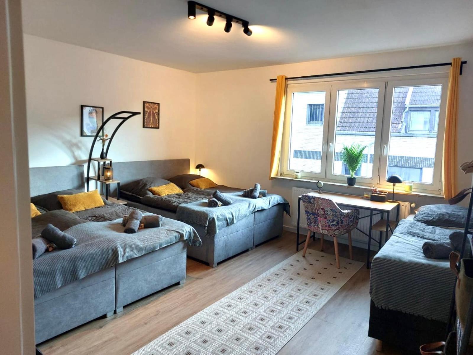 Rtr Essen - Fuer Bis Zu 8 Personen - Voll Ausgestattet - Zentral Limbecker Platz - Messe - Uniklinikum - Smart Tv - Modern Διαμέρισμα Εξωτερικό φωτογραφία