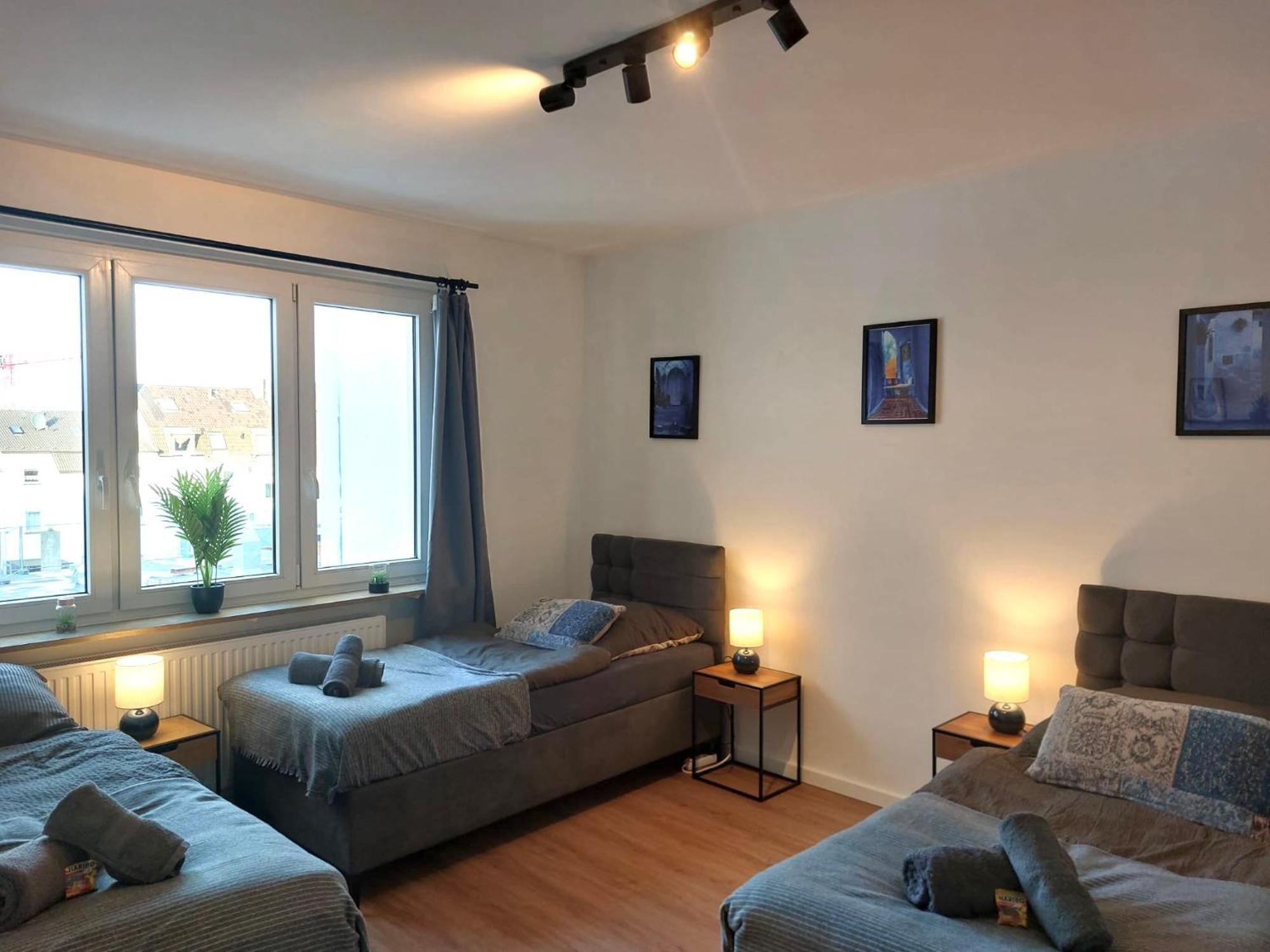 Rtr Essen - Fuer Bis Zu 8 Personen - Voll Ausgestattet - Zentral Limbecker Platz - Messe - Uniklinikum - Smart Tv - Modern Διαμέρισμα Εξωτερικό φωτογραφία